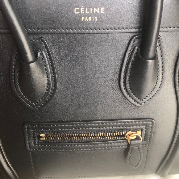 Celine smooth leather nano luggage - Picture 4 of 8
